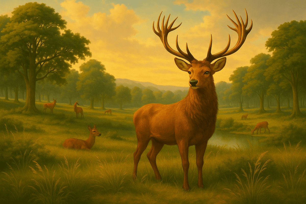 SnapTurtle AR experience with deer in park