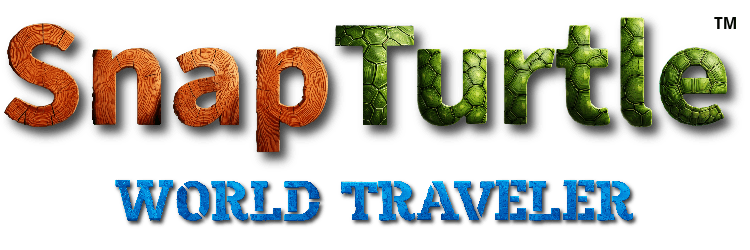 SnapTurtle World Traveler Logo